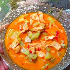 รูปของ Sayur labu tahu santan
