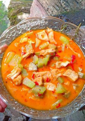 Foto resep Sayur labu tahu santan