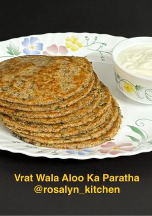 A picture of Vrat Wala Aloo Ka Paratha.