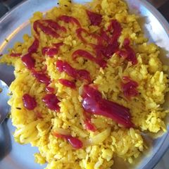 A picture of Veg poha.