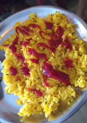 A picture of Veg poha.