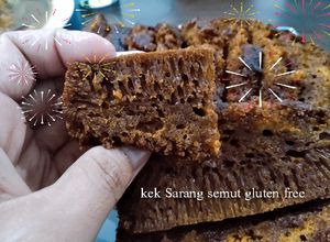 Gambar Kek Sarang semut gluten free
