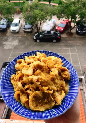 Hình của món Bò tơ xào sả ớt.