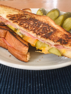 A picture of Grilled Cheese Sandwiches.