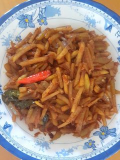 Foto resep Oseng pepaya muda