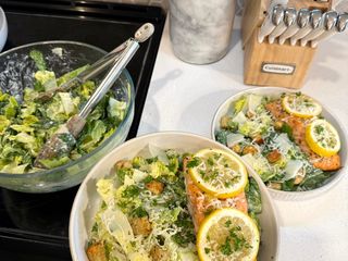 Salmon Caesar Salad