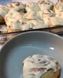 Soft Cinnamon Rolls with Cream Cheese Frosting