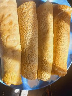Filled crepe ainihin hoton girkin