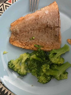 Foto de Salmão com Brócolos