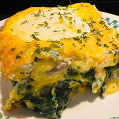 A picture of Spinach Frittata.