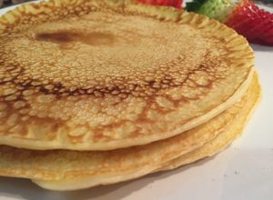 Foto principal de Hot cakes. Desayuno de sábado