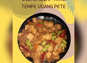 Foto resep Oseng kecap tahu tempe udang pete