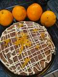 Torta integral de avena y naranja 🍊🍊🍊