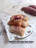 Lumpia ubi ungu keju lumer