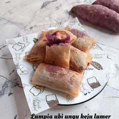 Lumpia ubi ungu keju lumer-レシピのメイン写真