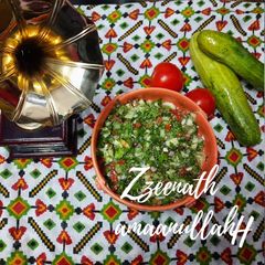A picture of Lebanese Tabbouleh Salad.