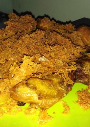 Foto resep Ayam ungkep dan kremesan