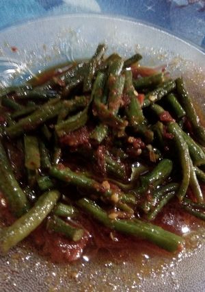 Foto resep Semur kacang panjang