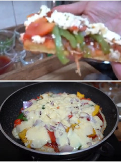 सूजी पिज़्ज़ा (suji pizza recipe in Hindi) रेसिपी मुख्य फोटो