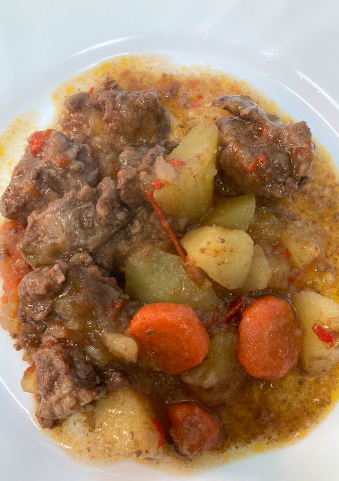 Una foto de Carne guisada Mte