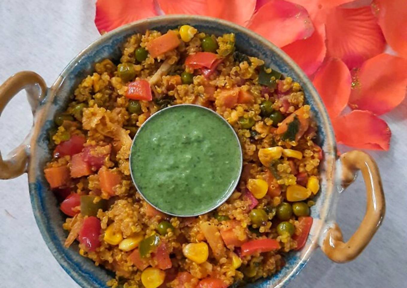 Quinoa vegetable pulao