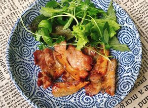 Hình của món Thịt Heo Rừng Nướng.