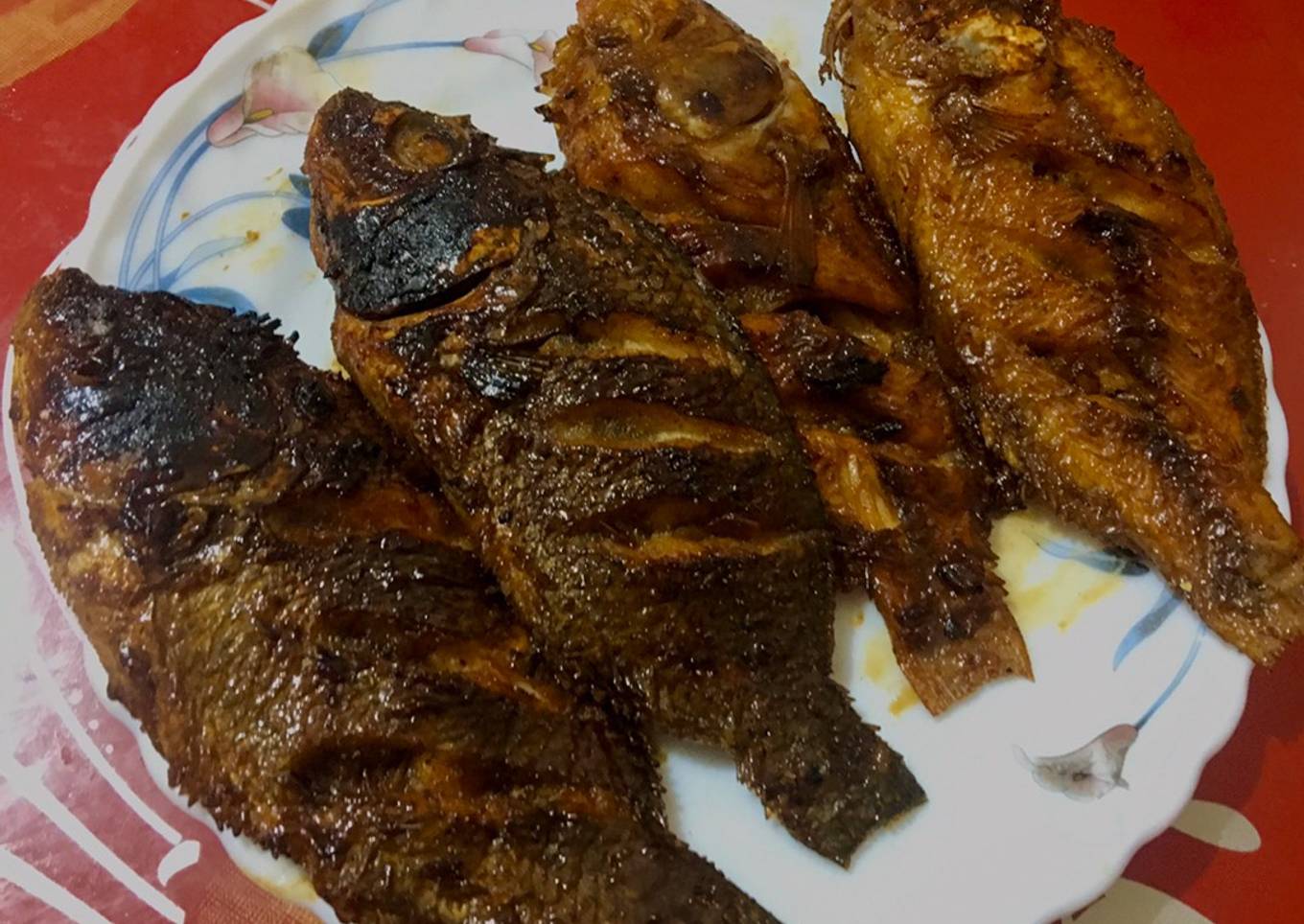 Ikan nila bakar sedap