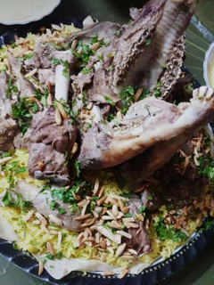 صورة لوصفة المنسف الاردني 😋