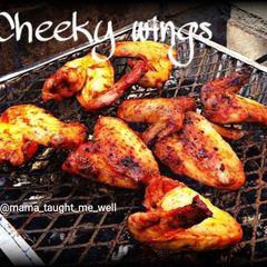 A picture of Cheeky Honey Bbq Wings.