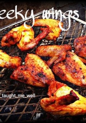 A picture of Cheeky Honey Bbq Wings.