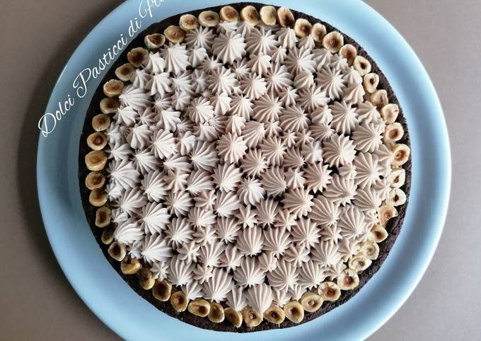 Crostata moderna Nocciola e Cioccolato glutenfree