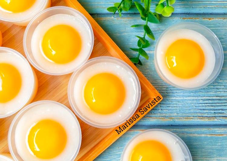 Olahan Puding Telur Ceplok | Cara Masak Puding Telur Ceplok Yang Anti Gagal