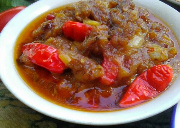 Resep Sambal tempuyak yang Lezat