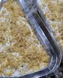 Carrot Cake vegana en porciones individuales sin gluten