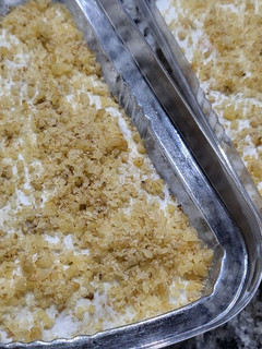 Una foto de Carrot Cake vegana en porciones individuales sin gluten