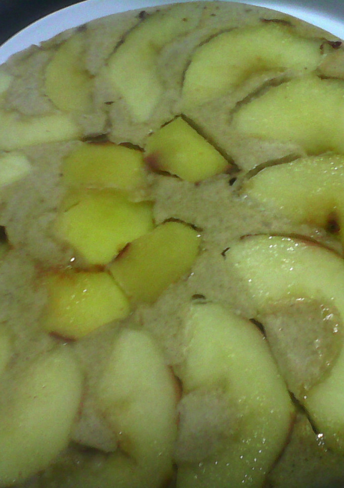 Una foto de Tarta de manzanas para diabéticos y celíacos