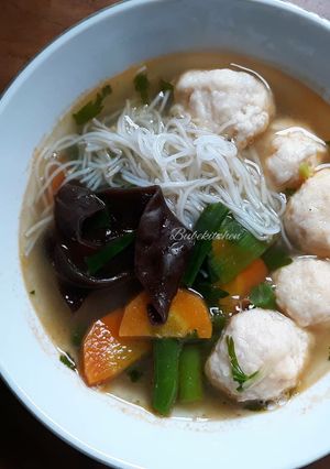 Foto resep Sup Bola Ayam Udang