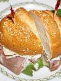 Pan con semillas de sésamo