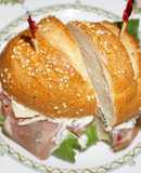 Pan con semillas de sésamo