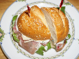Pan con semillas de sésamo