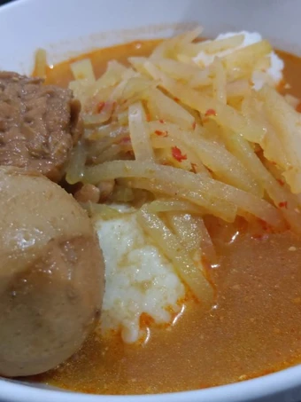 Langkah Gampang Membikin Resep Lontong Sayur + Semur Tahu Telur Tempe Kentang yang Bisa Manjain Lidah Anti Ribet, Sempurna