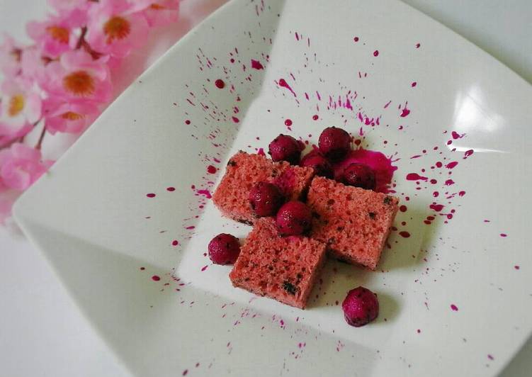 Olahan Nutrijell Cake Strawberry | Cara Bikin Nutrijell Cake Strawberry Yang Anti Gagal