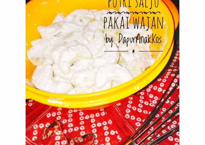 Resep Putri Salju pakai wajan Anti Gagal