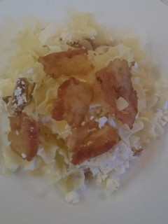 Túrós csusza recept fotója