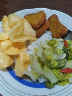 Foto resep Oseng sawi putih