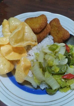 Foto resep Oseng sawi putih