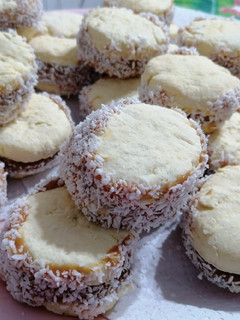 Una foto de Alfajores de maicena