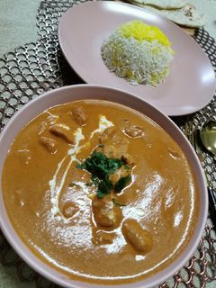 صورة لوصفة Butter chicken.. دجاج بالزبدة