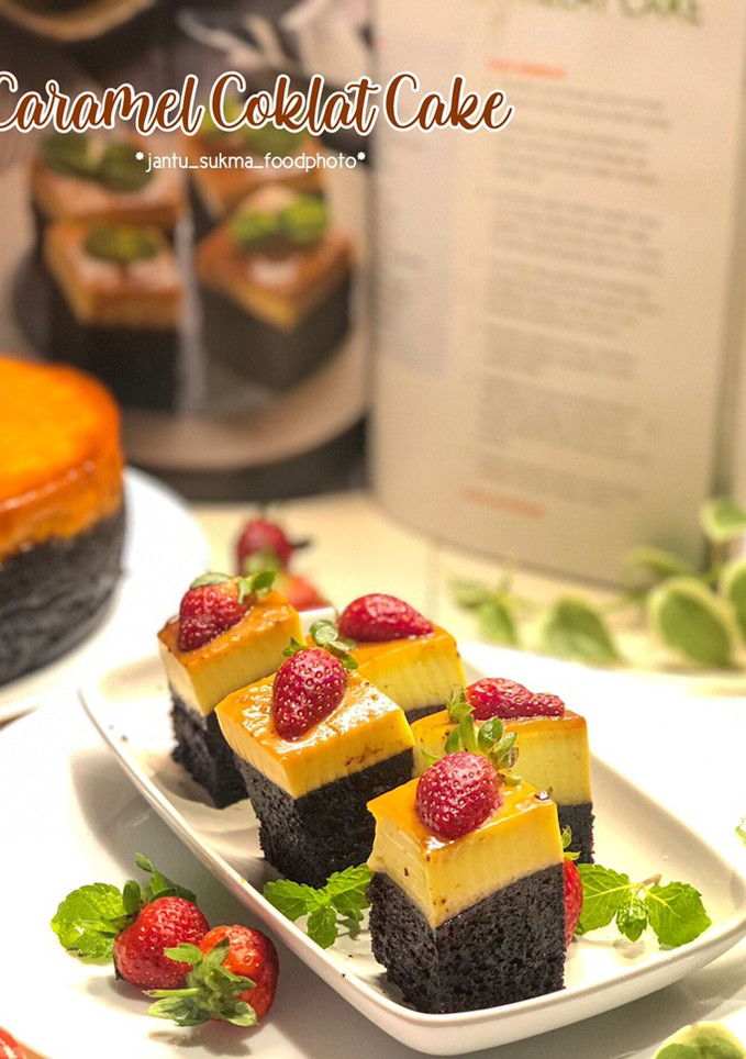 Foto resep Caramel Chocolate Cake