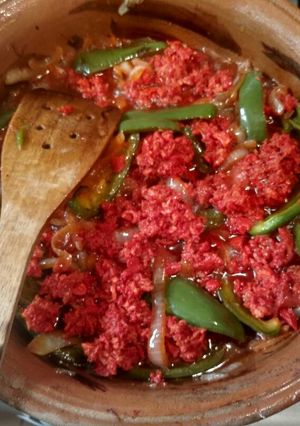 Una foto de Chorizo guisado